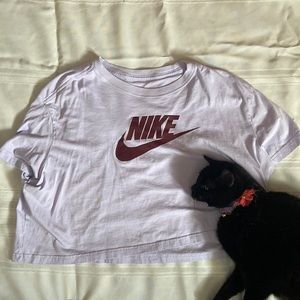 super cute purple Nike crop top (does not come with cat) only wore twice